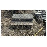 (92) Pallets  flagstone, retaining wall bricks, pavers, steps, wall caps