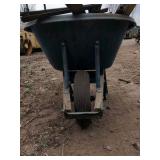 Wheelbarrow lot of assorted tools