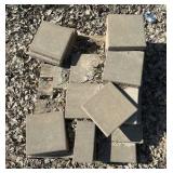 (16) Pallets of concrete pavers