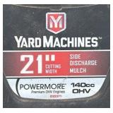 Yard Machine made by MTD 21in Push Mower