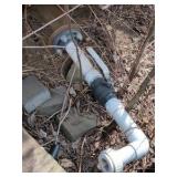 Fiberlgass chemical storage tank. Approx 20