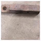 (2) Ratchet load binders; hitch pieces