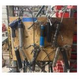 (8) GREASE guns