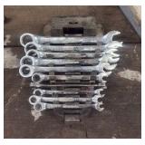 Sockets + Husky combination wrench set