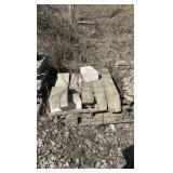 (37) Pallets of Flagstone, pavers, granite steps and more