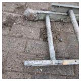 (2) extension ladders, one marked Werner