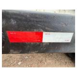 1989 Tandem-axle flatbed equipment trailer