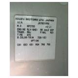 1999 Isuzu Box Truck