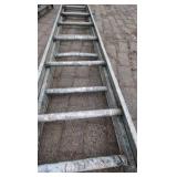 (2) extension ladders, one marked Werner