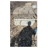 (16) Pallets of concrete pavers
