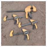Wheelbarrow lot of assorted tools