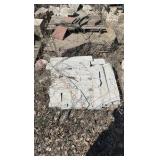 (37) Pallets of Flagstone, pavers, granite steps and more