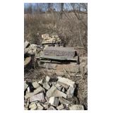 (37) Pallets of Flagstone, pavers, granite steps and more