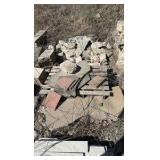 (37) Pallets of Flagstone, pavers, granite steps and more