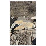 (37) Pallets of Flagstone, pavers, granite steps and more