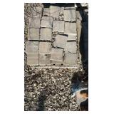 (16) Pallets of concrete pavers