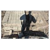(16) Pallets of concrete pavers