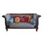 ML - Empire Style Carved Wood Sofa