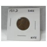 1931 D Lincoln Penny