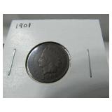 1901 Indian Head Penny