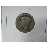 1921D Mercury Dime