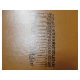 Forty 1948 - 1963 Franklin Half Dollars in Full Book