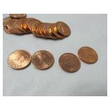 P & D Red Mint Tokens
