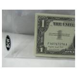 1957A - U.C One Dollar Silver Certificate