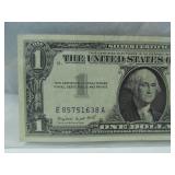 1957A - U.C One Dollar Silver Certificate