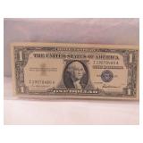 1957 U.C One Dollar Silver Certificate
