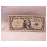 1957 U.C One Dollar Silver Certificate