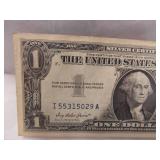 1957 U.C One Dollar Silver Certificate