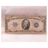 1934D Ten Dollar Silver Certificate #B46285217A