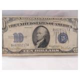 1934D Ten Dollar Silver Certificate #B46285217A