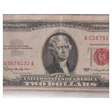 1963 Two Dollar Red Seal Note