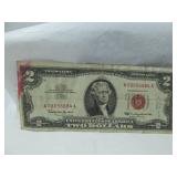 2 - 1963 Two Dollar Red Seal Notes