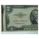 2 - 1963 Two Dollar Red Seal Notes