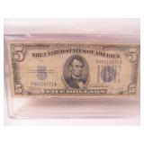 1934C Five Dollar Silver Certificate