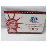 2000 Silver Coin Proof Set