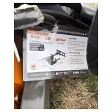 Unused 2026 Skid Steer Auger Drive & Bit Attachment