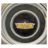 Vintage 1973 Chevrolet Caprice 15 1/2" Hubcap & 1959-1960 Thunderbird Fairline Galaxie Ranchero 14" Hubcap