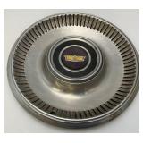 Vintage 1973 Chevrolet Caprice 15 1/2" Hubcap & 1959-1960 Thunderbird Fairline Galaxie Ranchero 14" Hubcap