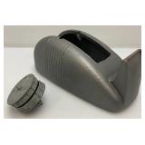 Two Heavy Metal Tape Holders 1= 3/4" & 1= 2"