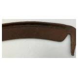 Antique Scythe Hay Grain Sickle Farm Tool 19 1/2" Long
