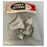 Misc. Vintage Items Including Aluminum Cookie Cutters And more