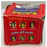 1999 Pokemon Limited Edition Burger King Poliwhirl 23K Gold Plated Trading Card With COA Pokemon Ball And Original Box