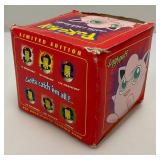 1999 Pokemon Limited Edition Burger King JigglyPuff 23K Gold Plated Trading Card With Pokemon Ball And Original Box