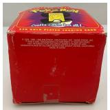 1999 Pokemon Limited Edition Burger King JigglyPuff 23K Gold Plated Trading Card With Pokemon Ball And Original Box