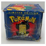 1999 Pokemon Limited Edition Burger King CHARZARD 23K Gold Plated Trading Card (BOX ONLY) Box has Clear Tape On It And Beat Up