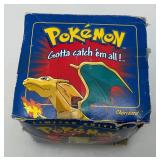 1999 Pokemon Limited Edition Burger King CHARZARD 23K Gold Plated Trading Card (BOX ONLY) Box has Clear Tape On It And Beat Up